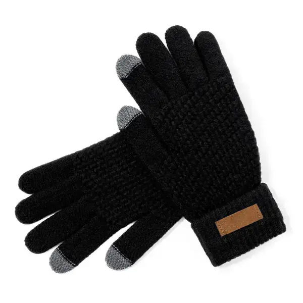 Touchpad Handschuhe Demsey - schwarz personalisierte Geschenke , 3 image