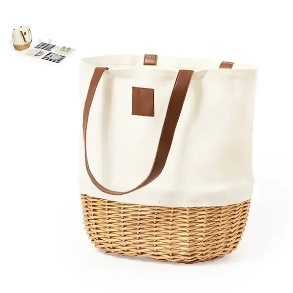 Picnic Tasche Laudan - naturfarben personalisierte Geschenke , 12 image
