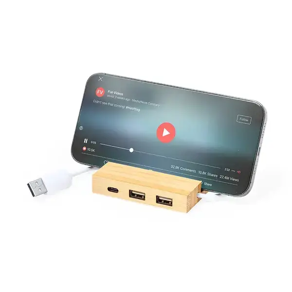 USB Hub Cirzo personalisierte Geschenke , 2 image