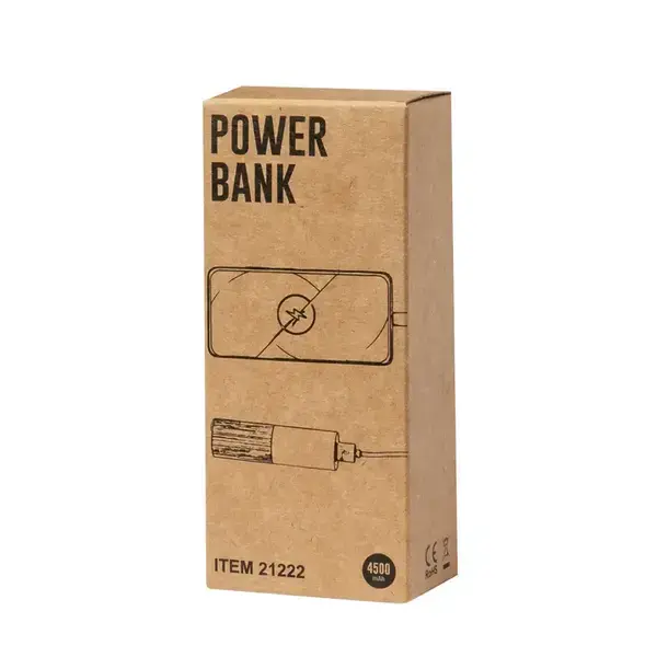 Power Bank Reneh - weiß personalisierte Geschenke , 7 image