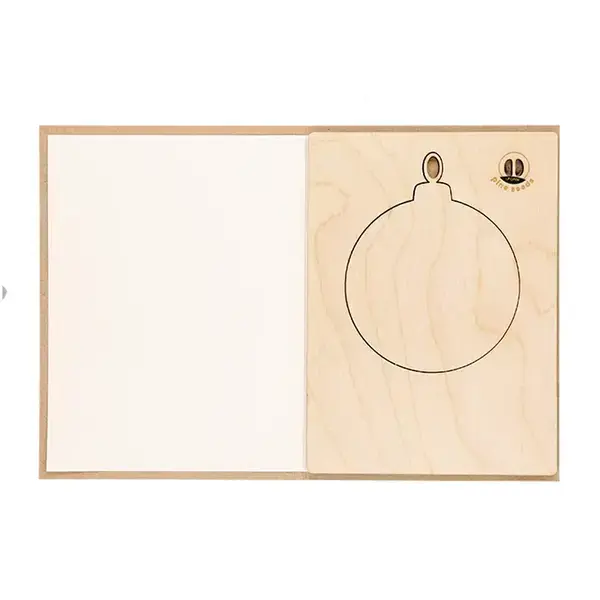 Ornament Weihnachtskarte Astrox - naturfarben personalisierte Geschenke , 11 image