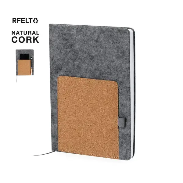 Notizblock Wilko - grau personalisierte Geschenke , 10 image