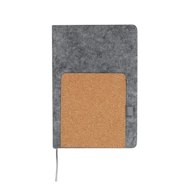 Notizblock Wilko - grau personalisierte Geschenke 