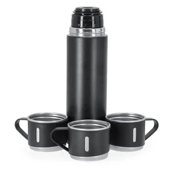 Set Melbir - schwarz personalisierte Geschenke 