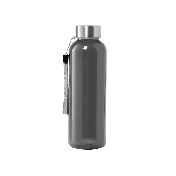 Trinkflasche Lecit - schwarz, Farbe: schwarz, Verpackung: Papier Tasche personalisierte Geschenke 