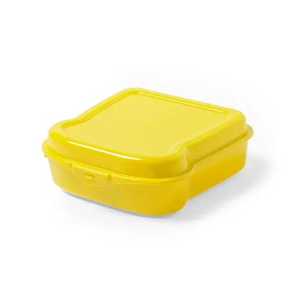 Sandwich Lunch Box Noix - gelb, Farbe: gelb personalisierte Geschenke 