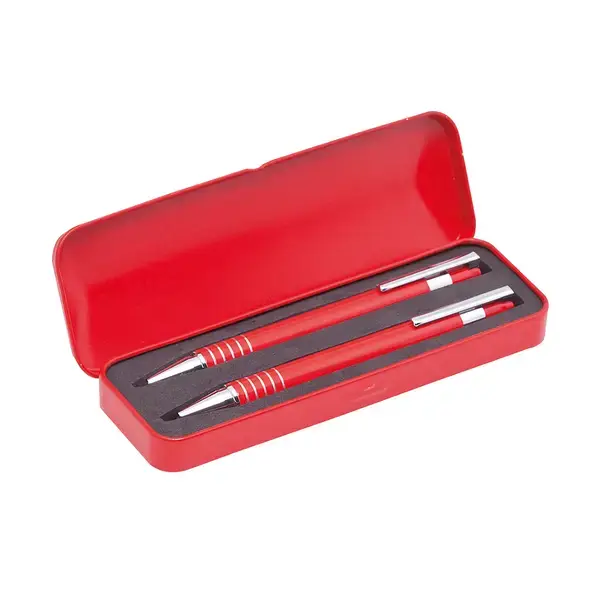 Set Sheridan - rot, Farbe: rot personalisierte Geschenke 