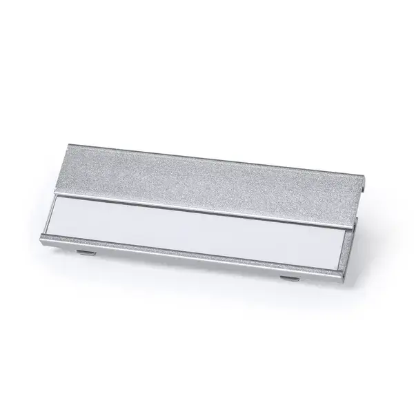 Namensschild Bindel - silber, Farbe: silber personalisierte Geschenke 