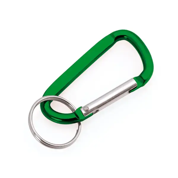 Karabiner Zoko - grün, Farbe: grün personalisierte Geschenke 