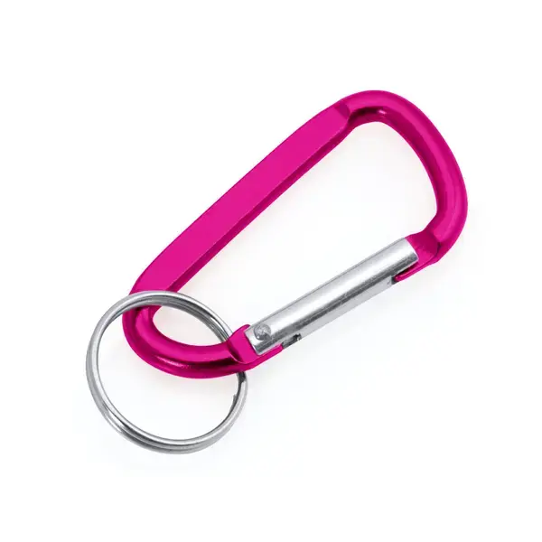 Karabiner Zoko - rosa, Farbe: rosa personalisierte Geschenke 