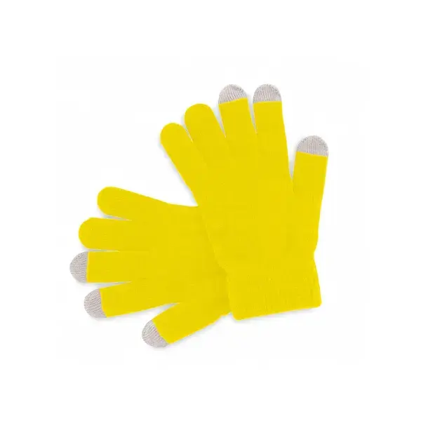 Touchpad Handschuhe Actium - gelb, Farbe: gelb personalisierte Geschenke 