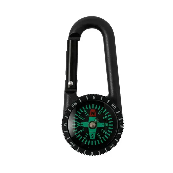 Kompass Clark - schwarz, Farbe: schwarz personalisierte Geschenke 