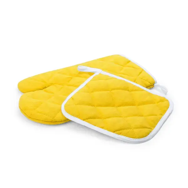 Küchen Set Leston - gelb, Farbe: gelb personalisierte Geschenke 