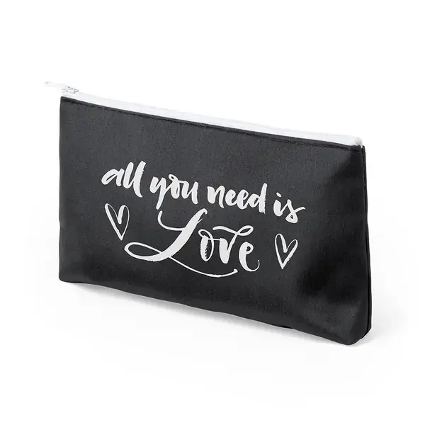 Kosmetik Tasche Rarox - schwarz, Farbe: schwarz personalisierte Geschenke 