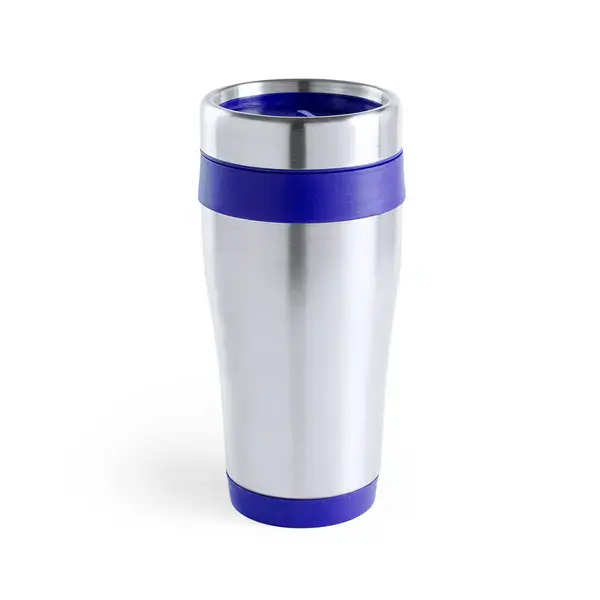 Wärme Trinkbecher Fresno - blau, Farbe: blau personalisierte Geschenke 