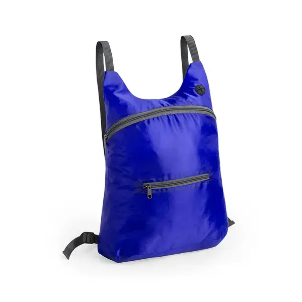 Faltbarer Rucksack Mathis - blau, Farbe: blau personalisierte Geschenke 