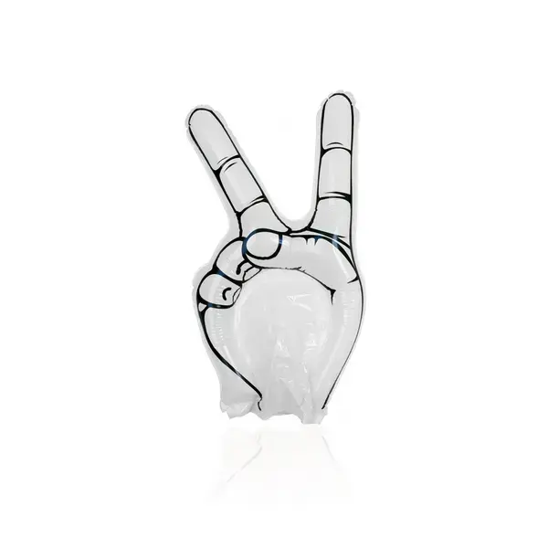 Klatschhand Hogan - weiß, Farbe: weiß personalisierte Geschenke 