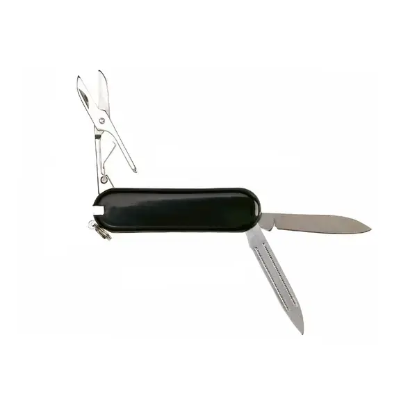 Mini Multifunktionstaschenmesser Castilla - schwarz, Farbe: schwarz personalisierte Geschenke 