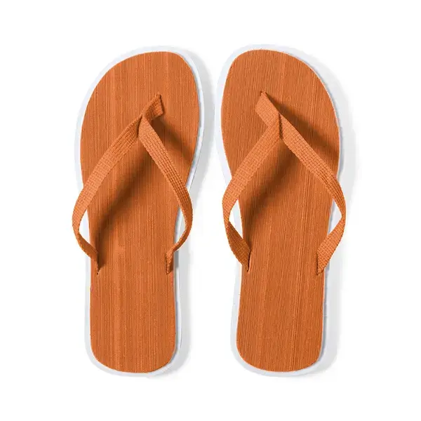 Flip Flop Caimán - orange personalisierte Geschenke 