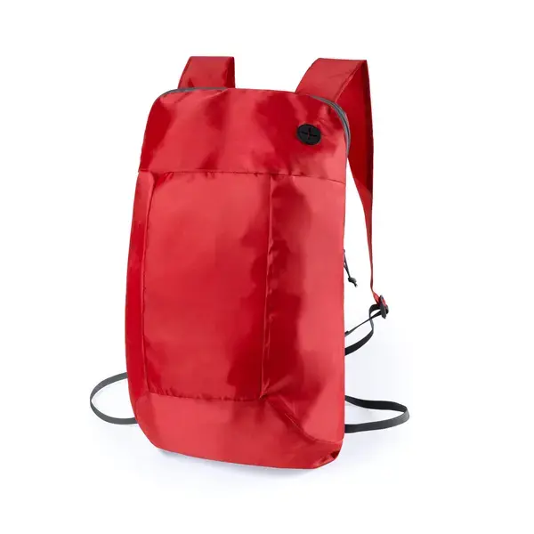 Faltbar Rucksack Signal - rot, Farbe: rot personalisierte Geschenke 