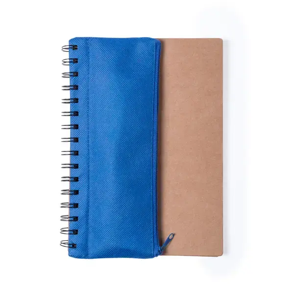 Notizbuch Mosku - blau, Farbe: blau personalisierte Geschenke 