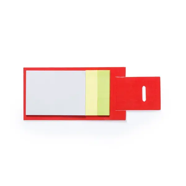 Notizzettelbox Novich - rot, Farbe: rot personalisierte Geschenke 