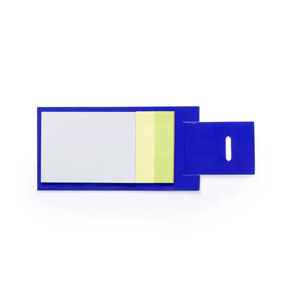 Notizzettelbox Novich - blau, Farbe: blau personalisierte Geschenke 