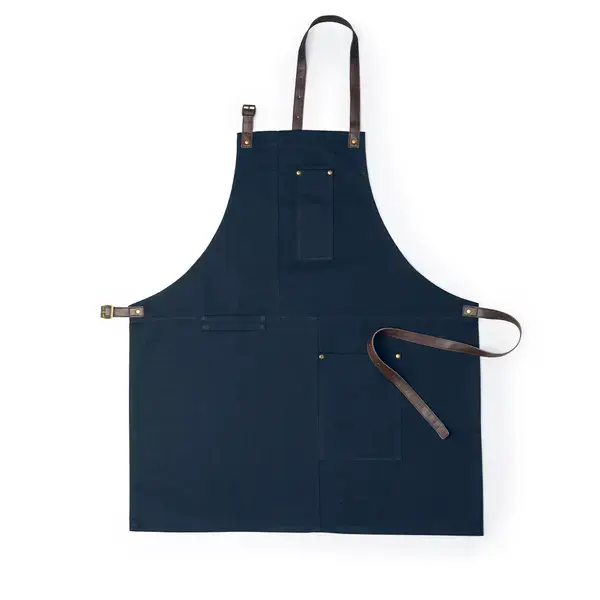 Schürze Vurcex - navy blau, Farbe: navy blau personalisierte Geschenke 