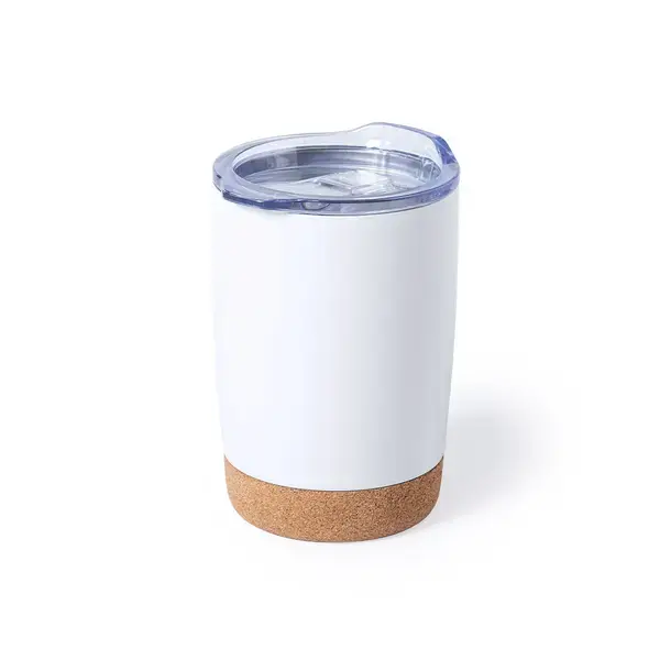 Wärme Trinkbecher Nerux - weiß, Farbe: weiß personalisierte Geschenke 