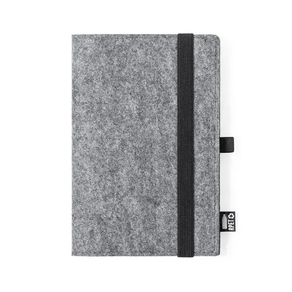 Notizblock Nibir - grau, Farbe: grau personalisierte Geschenke 