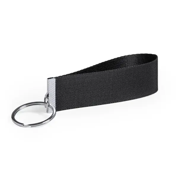 Schlüsselanhänger Tofin - schwarz, Farbe: schwarz personalisierte Geschenke 