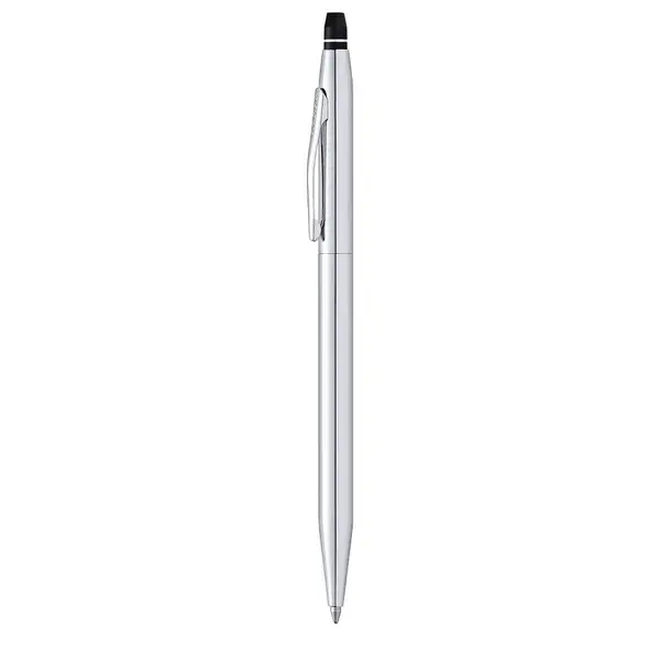 Kugelschreiber Classic Click - silber, Farbe: silber personalisierte Geschenke 