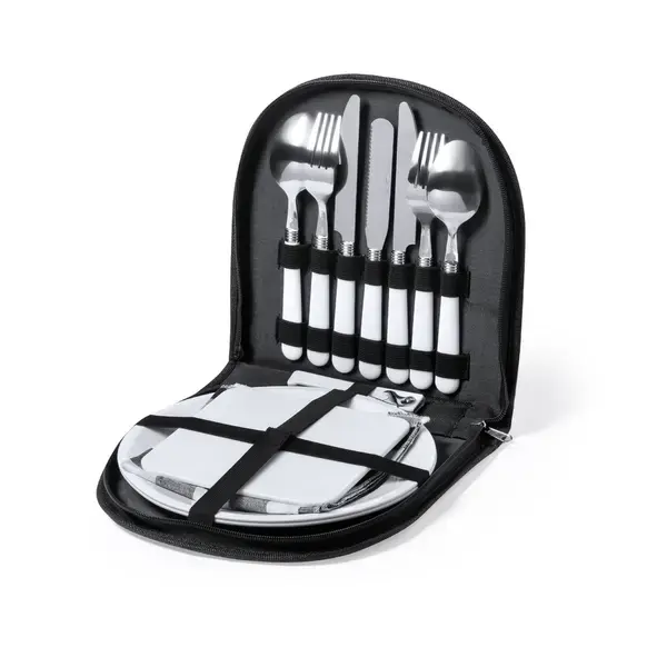 Picnic Set Tilken - grau, Farbe: grau personalisierte Geschenke 
