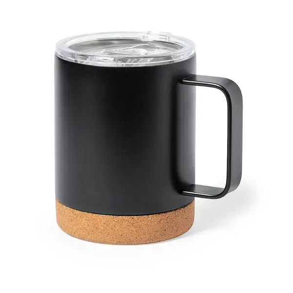 Wärme Tasse Loret - schwarz, Farbe: schwarz personalisierte Geschenke 
