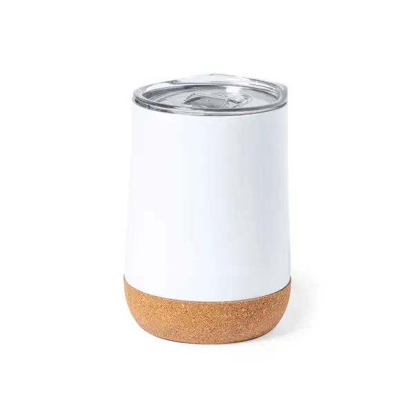 Sublimations Wärme Trinkbecher Barker - weiß, Farbe: weiß personalisierte Geschenke 