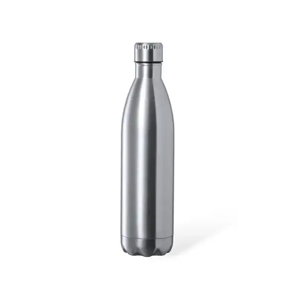 Trinkflasche Heytun - silber, Farbe: silber personalisierte Geschenke 
