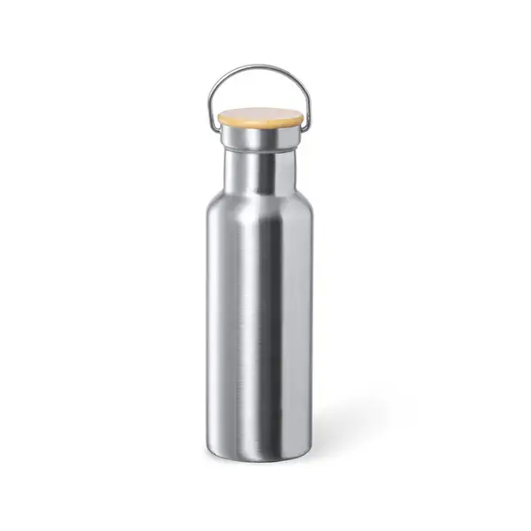 Wärme Flasche Duky - silber, Farbe: silber personalisierte Geschenke 