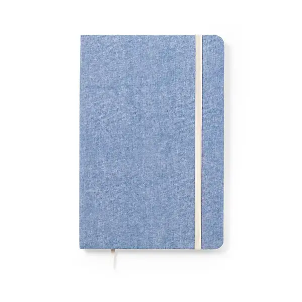 Notizblock Chancy - blau, Farbe: blau personalisierte Geschenke 