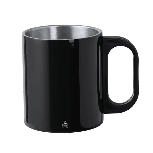 Tasse Korpla - schwarz, Farbe: schwarz personalisierte Geschenke 