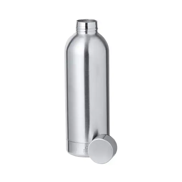Wärme Flasche Hilker - silber, Farbe: silber personalisierte Geschenke 
