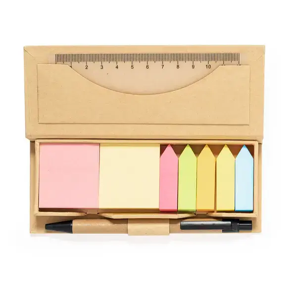 Büro-Set Alisio - naturfarben, Farbe: naturfarben personalisierte Geschenke 