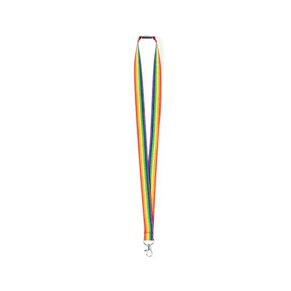 Schlüsselband Mapik - mehrfarbig, Farbe: mehrfarbig personalisierte Geschenke 