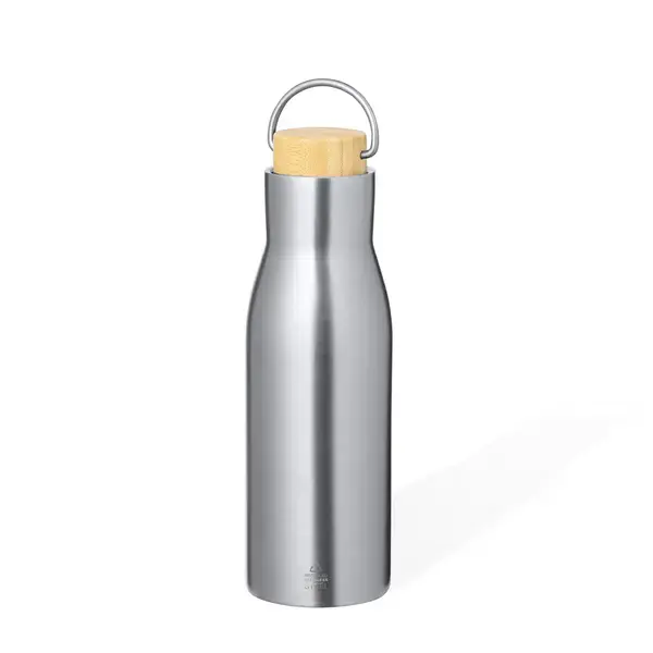 Wärme Flasche Prismix - silber, Farbe: silber personalisierte Geschenke 