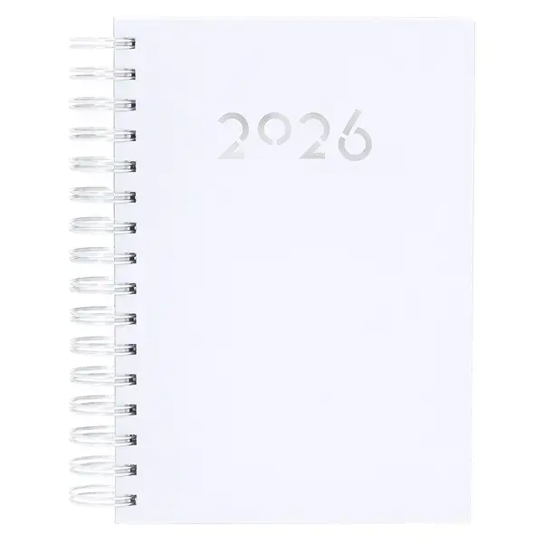 Tagebuch Witrex - weiß, Farbe: weiß personalisierte Geschenke 