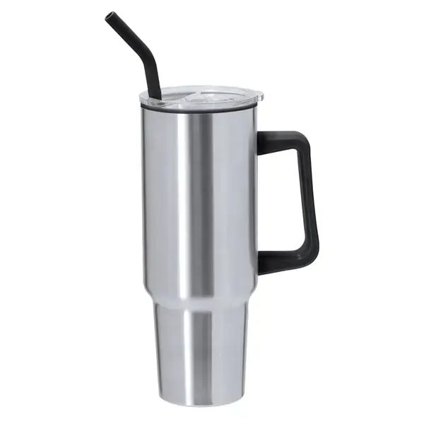 Wärme Tasse Lansin - silber, Farbe: silber personalisierte Geschenke 