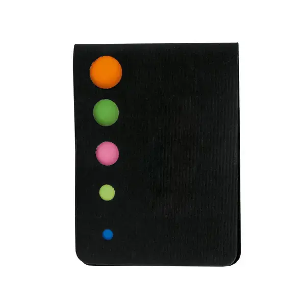 Notizblock Zinko - schwarz, Farbe: schwarz personalisierte Geschenke , 5 image