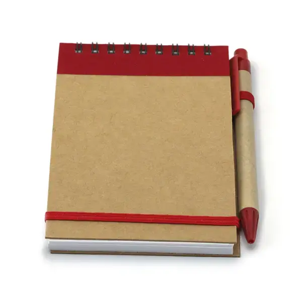Notizbuch Ecocard - rosa, Farbe: rosa personalisierte Geschenke , 7 image