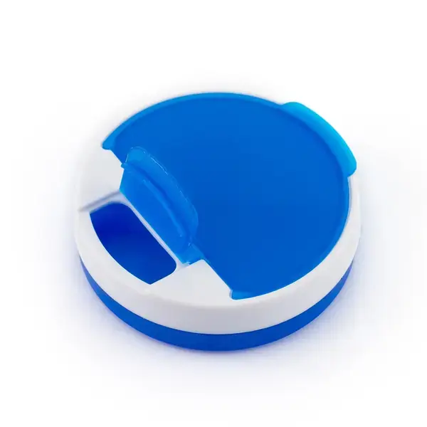 Pillendose Astrid - blau, Farbe: blau personalisierte Geschenke , 4 image