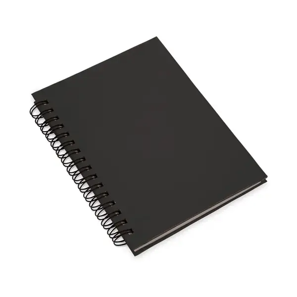 Notizbuch Emerot - schwarz, Farbe: schwarz personalisierte Geschenke , 20 image