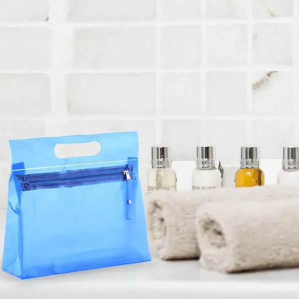Kosmetik Tasche Fergi - weiß, Farbe: weiß personalisierte Geschenke , 3 image